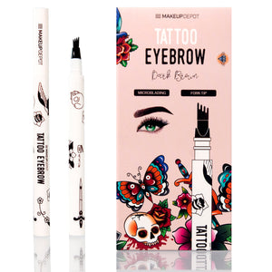 Eyebrow Tattoo Pen Waterproof – Dark Brown