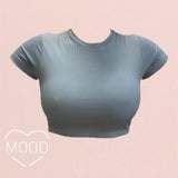 Mood Solid Crop Top