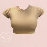 Mood Solid Crop Top