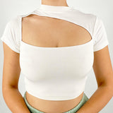 Mood Cut Crop Top