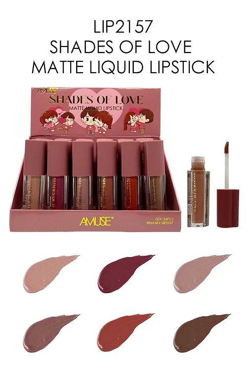 Shades of Love Matte liquid lipstick