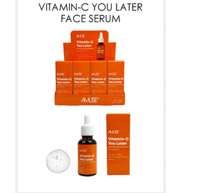 Vitamin C you later facial serum