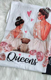 Queen Mommy and Me T shirts