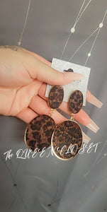 Leopard Earrings