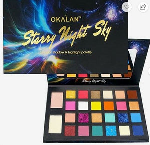 Starry Night Sky Palette